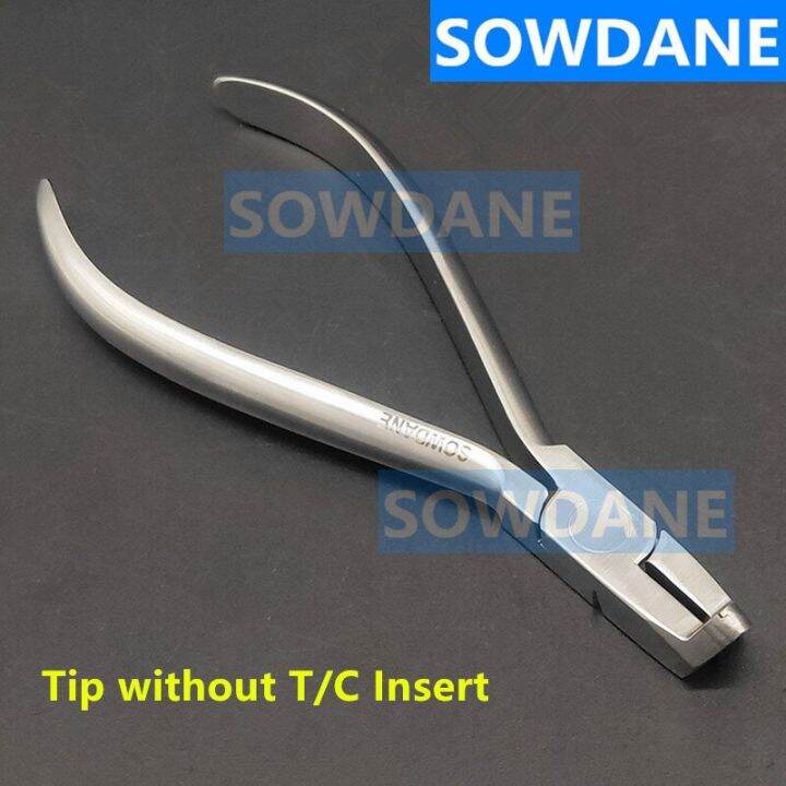 Long Handle Dental Orthodontic Wire Distal End Cutter Plier TC Insert