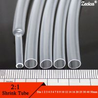 1 Meter Clear Dia 1 2 3 4 5 6 7 8 9 10 12 14 16 20 25 30 40 50 mm Heat Shrink Tube 2:1 Polyolefin Thermal Cable Sleeve Insulated Electrical Circuitry