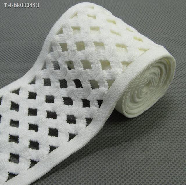 white-and-black-70mm-width-hollow-mesh-elastic-band-skirtpants-sewing-material-hole-elastic-band-s0141l