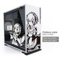 {office stationery}REM Re:Life Anime สติ๊กเกอร์ Casing PC การ์ตูนโฮสต์คอมพิวเตอร์กันน้ำลอกออกได้ ATX หอคอยกลางสติกเกอร์น่ารัก