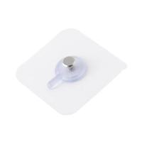 1 piece PVC super glue nail wall poster seamless wall hook waterproof and durable transparent kitchen bathroom screw hook photo