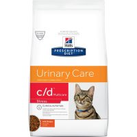 Hills® Prescription Diet® Fe c/d® Multicare Stress With Chicken 3.85 Kg อาหารสลายนิ่วป้องกันนิ่วลดความเครียดในแมว