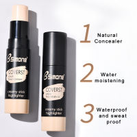 BSIMONE คอนซีลเลอร์แบบแท่งกันน้ำกันเหงื่อรองพื้นติดทนนานยาวสำหรับแต่งหน้าคอนซีลเลอร์ใบหน้าทาสิวรอยสิว