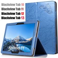 เคสสำหรับ Blackview Tab 13 12 11 10พร้อมเคสเคสแบบพับปิดได้ PU Blackview แท็บแท็บเล็ต10.1 10.36นิ้ว2022 2021