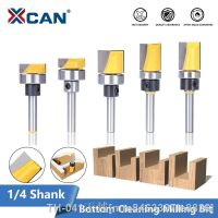 【LZ】♀♧  XCAN Template Trim Hinge Mortising Router Bit 6mm 1/4Shank Bottom Cleaning Milling Cutter for Woodworking Pattern Flush Trim Bit