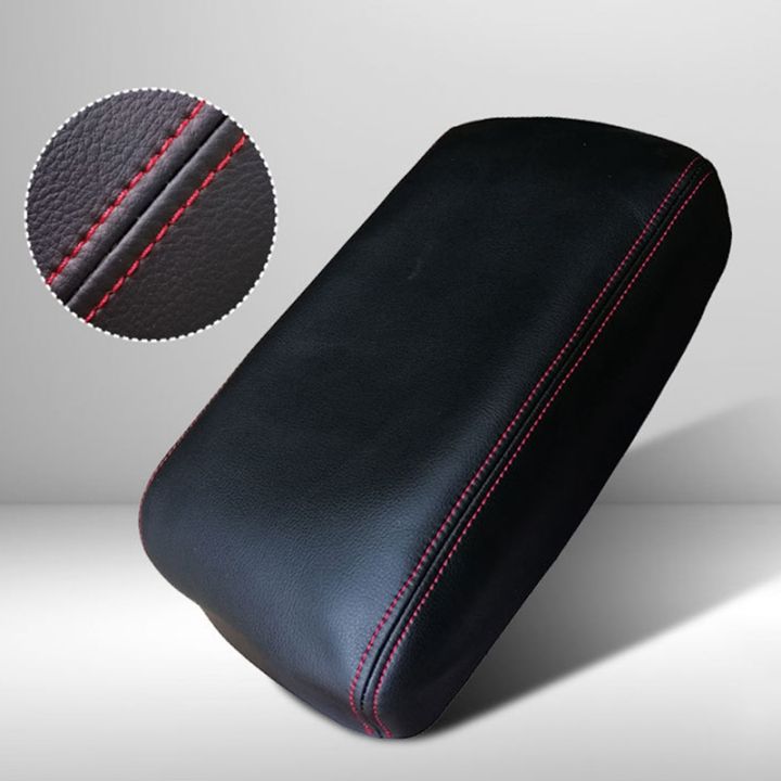 for-toyota-highlander-2009-2014-car-microfiber-leather-console-armrest-panel-cover-protective-trim