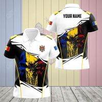 Unisex Custom Special Moldovan Skull Adult Polo Shirt 2023 new popular