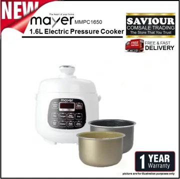 Mayer 1.6 l outlet mini pressure cooker mmpc1650