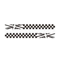 2Pcs Car Stickers Door Side Stripes Graphic Decal For Mini Cooper R56 R57 R58 R50 R52 R53 R59 R61 Countryman R60 F60 F55 F56 F54