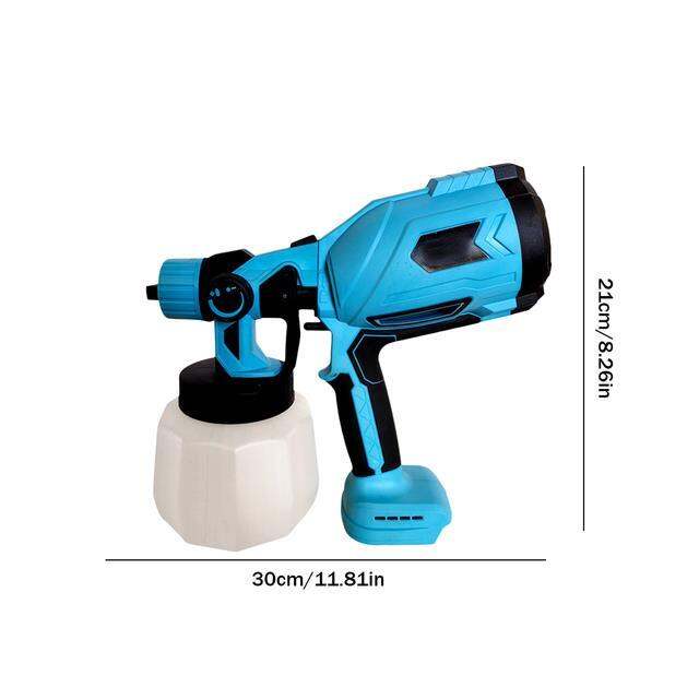 1000ml-electric-spray-gun-cordless-paint-sprayer-auto-furniture-steel-coating-airbrush-compatible-for-makita-18v-battery