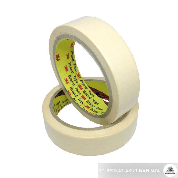 Masking Tape 3M - Paper Tape - 24mm x 20M | Lazada Indonesia
