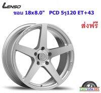 แม็ก เลนโซ่ Conquista7 ขอบ 18x8.0" 5รู120 ET+43 SF (BMW)