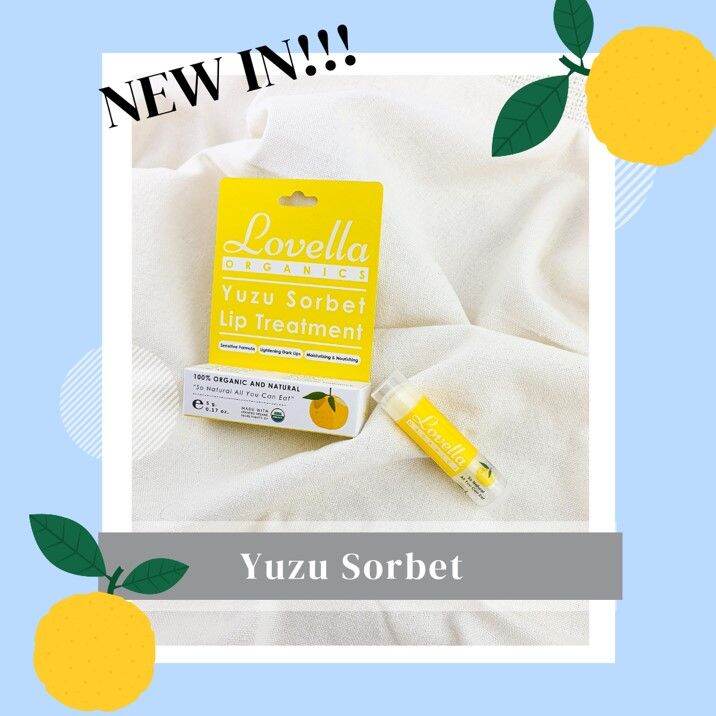 lovella-organics-yuzu-sorbet-lip-treatment-ลิปกลิ่นหอม-ลิปมัน-ลิปบำรุง-กลิ่นส้ม-yuzu-จากญี่ปุ่น-ลิปบำรุง-ชุ่มชื้น-5g