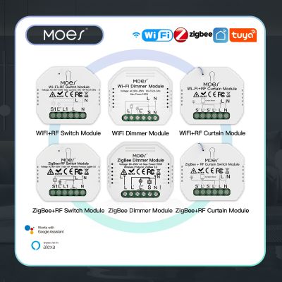 ☊✚㍿ 2szs ZigBee WiFi Module Dimmer Curtain App