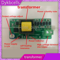 แรงดันไฟฟ้าสูง DC-DC Boost Converter อินพุต 3V-5V ขั้นตอนขึ้นไปส่งออก 300v-1200v 400V 900V 1000V โมดูล PSU กําลังปรับได้