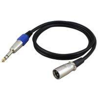 HOT-SALE STOCKING NOW XLR male Interconnect Cable to 6.35 mm (14 Inch TS) - Stereo Male Plug Microphone Cable