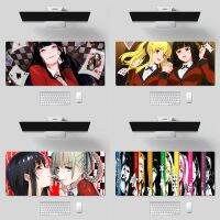 แมรี่ saotome Kakegurui อะนิเมะเกมเมอร์สก์ท็อปแล็ปท็อปแผ่นรองเมาส์ยาง แผ่นรองเมาส์ขนาดใหญ่ แผ่นรองแป้นพิมพ์