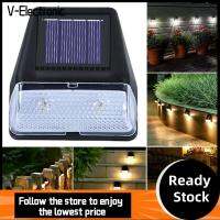 V-ELECTRONIC พลาสติกทำจากพลาสติก โคมไฟพลังงานแสงอาทิตย์ LED สีดำสีดำ แสงสีขาวอบอุ่น โคมไฟฟลัดไลท์เพื่อความปลอดภัย ทนทานต่อการใช้งาน กันน้ำกันน้ำได้ รั้วไฟไฟ กิจกรรมกลางแจ้งกลางแจ้ง