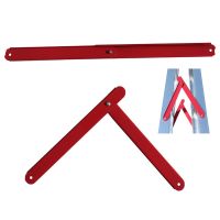 2pcs Folding step ladder Reinforced Tie rod metal Fixed support hinge locator Connector for A-type Aluminum Ladder Accessories