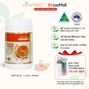 Viên nhai tăng đề kháng Vitatree Vitamin C 1000mg with Zinc 100 viên