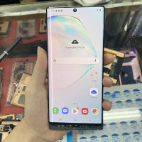 จอ LCD พร้อม Dead Line สำหรับ Samsung Galaxy Note 10 Plus จอแสดงผล LCD 6.8นิ้วกรอบชุดประกอบดิจิไทเซอร์สำหรับ Note 10 Plus N975 N975F หน้าจอ