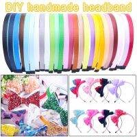 【CC】 20pcs 1cm Grosgrain Covered Hairband Wholesale 26 Colors Plastic Headband with Teeth Headwear Hair Accessories