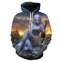 2023 NewNewest World Of Warcraft ผู้ชายผู้หญิงเด็กเสื้อ3D พิมพ์ Hoodies แขนยาวเด็กผู้หญิงเด็ก Casual O-Neck Pullover Tops