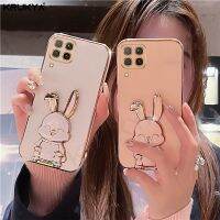 {Taoyitao} เคสเคสมือจับสำหรับโทรศัพท์มือถือกระต่ายกรอบชุบหรูหราสำหรับ Huawei Nova 9Z 7i 8 6 9 SE 5T 7 Pro 5Z 4E 3E 10 Y90 Y70พร้อมฝา Y61ตั้ง