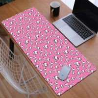 ☃▥✌ Hellos Cat Kitty Gaming Mouse Pad Gamer Computer Offices Deskmat Desktop Accessories Desk Mat Mousepad Mats Mause Anime Office