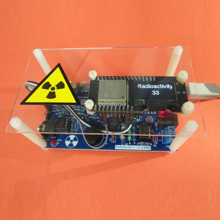 ประกอบ-diy-geiger-เคาน์เตอร์ชุด-diy-เครื่องตรวจจับรังสีนิวเคลียร์-a-rduino-เข้ากันได้จีเอ็มโมดูลมิลเลอร์หลอดเบต้าแกมมาเรย์