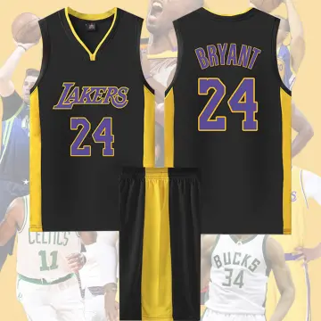 Boys' Basketball uniform sports suit James 23, Kobe 24, short sleeved  shirt, children's and teenagers' quick drying two-piece