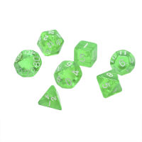 [RonnieWEN] Childrens Toys [Buy 4 Get 5% ]Xingtu 7pcs lot Transparent Dice Set D4,D6,D8,D10,D10%,D12,D20 6 Colors Different Color