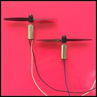 2pcs/lot DC3-5V 8520 8.5*20mm Micro Model Helicopter Coreless DC Motor Great Power Propeller K154Y Drop Shipping Electric Motors