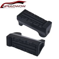 SPEEDWOW 1Pair Motorcycle Front Foot Rests Pedals Footrest Rubber Pad For Yamaha YBR 125 Motorcycle Parts New Arriver