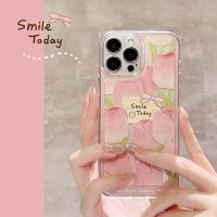 iphone case Spring flowers TPU Silicone compatible for case iPhone 11 Pro Max X Xr Xs 7 8 14 Plus Se 2020 12 pro max 13