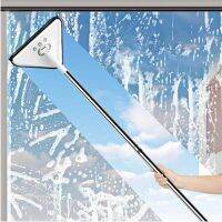 Triangle Mop for Washing Glass Ceiling Dust Cleaning Squeegee Home Kitchen Wall Flat Floors Windows Telescopic Wiper