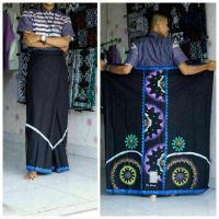 Batik Sarong Semi-Writing Sarong Smooth Cloth Painting Sarong Original Blooming Batik Ory Pekalongan