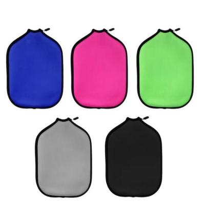 Sports Tennis Racket Cover Diving Material Anti-slip Anti-fall Zipper Racket Protective Cover Multi-color Practical Dirt-resistant Tennis Racket Cover Color Random well-liked