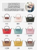 Longchamp bag mini dumpling bag genuine leather womens bag new hand-held mobile phone bag mini hand-held cross-body cosmetic bag