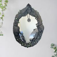 [COD]Triple Moon Goddess Wall Mirror Trinity กระจกติดผนังพร้อมกระจกแขวนย้อนยุคห้าแฉก