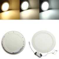 【☊HOT☊】 si39629592258115 แผงไฟ Led 6W 9W 12W 12W 15W 25W โคมไฟเพดานดาวน์ไลท์ Led ฝังฝ้าไฟสปอต์ไลท์ในร่มพร้อมอะแดปเตอร์12V/24V Led