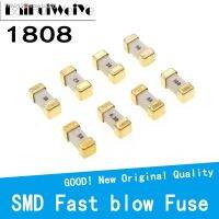 ┋ 10PCS/LOT 1808 125V 250V 0451 SMD Fast Blow Fuse 0.5A 1A 2A 3A 4A 5A 6.3A 7A 8A 10A 12A 15A 20A Ultra-Rapid Fuses Ceramic Fuse