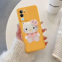 เคสโทรศัพท์สำหรับ VIVO V29 5G กับการ์ตูนเด็กผู้หญิงกระจกปลอกอ่อน2023น่ารัก VIVOV29ซิลิโคนกันกระแทก V29 Vivo 5G