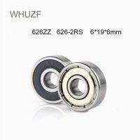 Whuzf ตลับลูกปืน626zz 5/10ชิ้นขนาด6*19*6มม. ตลับลูกปืน626zz626rs 6262rs 626 2rs สำหรับ3d ชิ้นส่วนเครื่องพิมพ์ล้อเลื่อนหน้าแปลนลึกร่องลึก