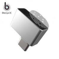 Blesiya เครื่องสแกนเครื่องอ่านลายนิ้วมือ USB ขนาดเล็ก,รหัสรักษาความปลอดภัยสำหรับ Windows 7/10/11Hello PC