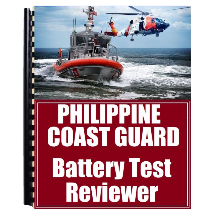 Philippine Coast Guard Aptitude Battery Test Coverage