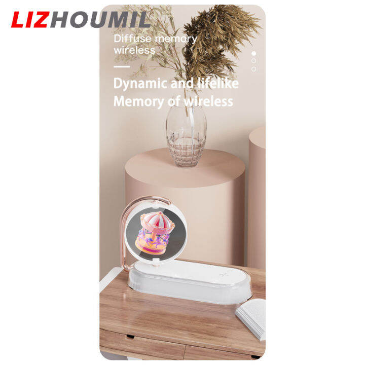 lizhoumil-3d-ฉายภาพโฮโลแกรมไฟกลางคืน10w-ไฟสนามสูงพร้อมของตกแต่งเดสก์ท็อปภายในบ้านที่ชาร์จแบบไร้สาย