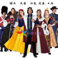 Halloween costume cosplay adult Snow White dress Cinderella ice and snow Elsabel King