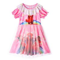 [COD] Cross-border e-commerce 2022 Amazons new Turning girls metamorphosis princess gauze dress DC52