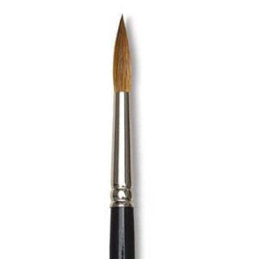 Raphael Series 8408 Kolinsky Red Sable Extra Fine Pointed Round Brush